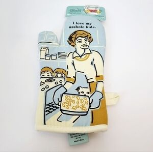 Blue Q I Love My A**hole Kids Oven Mitt NWT